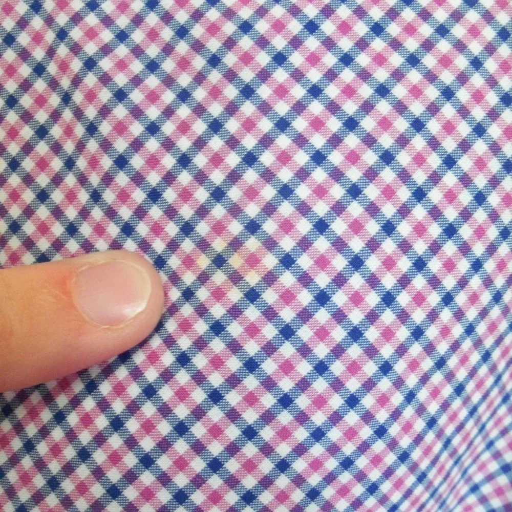 J. Crew Ludlow pink/blue plaid button up, size Med